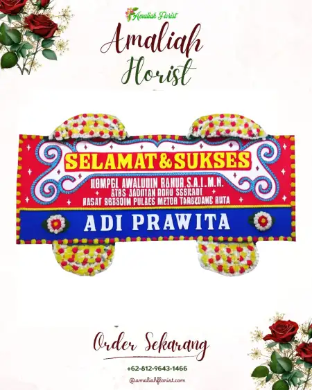 Papan Bunga Ucapan Selamat Sambongrejo